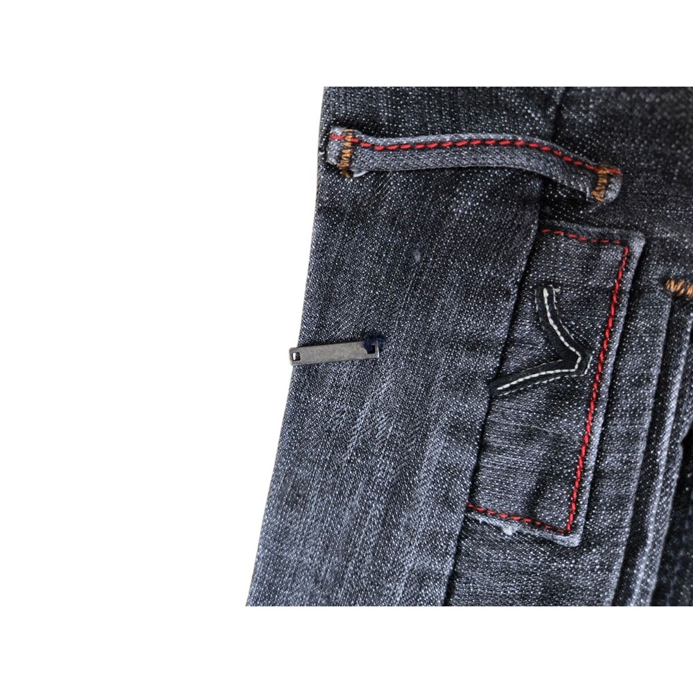 Vintage Vigoss women's Size 30 5" inseam shorts distressed buckle gray - Picture 9 of 9